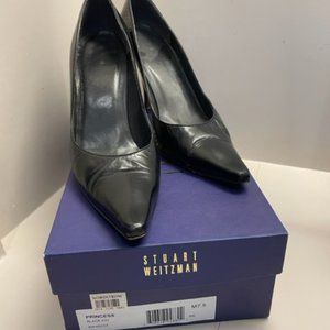 Stuart Weitzman Ladies Princess Pump Black Sz 7.5M